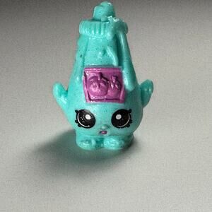 Shopkins Figurine Sparkly Glitter Tommy Ketchup Turquoise Mystery Edition